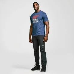 Mountain Equipment Men's Mountain Block Letter T-shirt -Fashion Shop go 409477 c