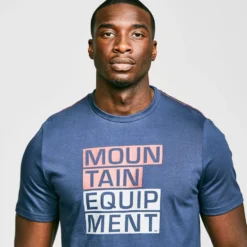 Mountain Equipment Men's Mountain Block Letter T-shirt -Fashion Shop go 409477 d