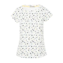 Women’s Ditsy Print Short Sleeved Tee -Fashion Shop go 419119 u