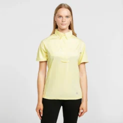 Ladies Short Sleeve Tie Shirt