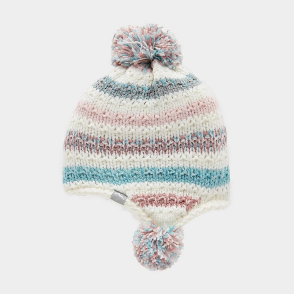 Kids Knitted Pom Hat Multi 1 Kids Knitted Pom Hat Multi