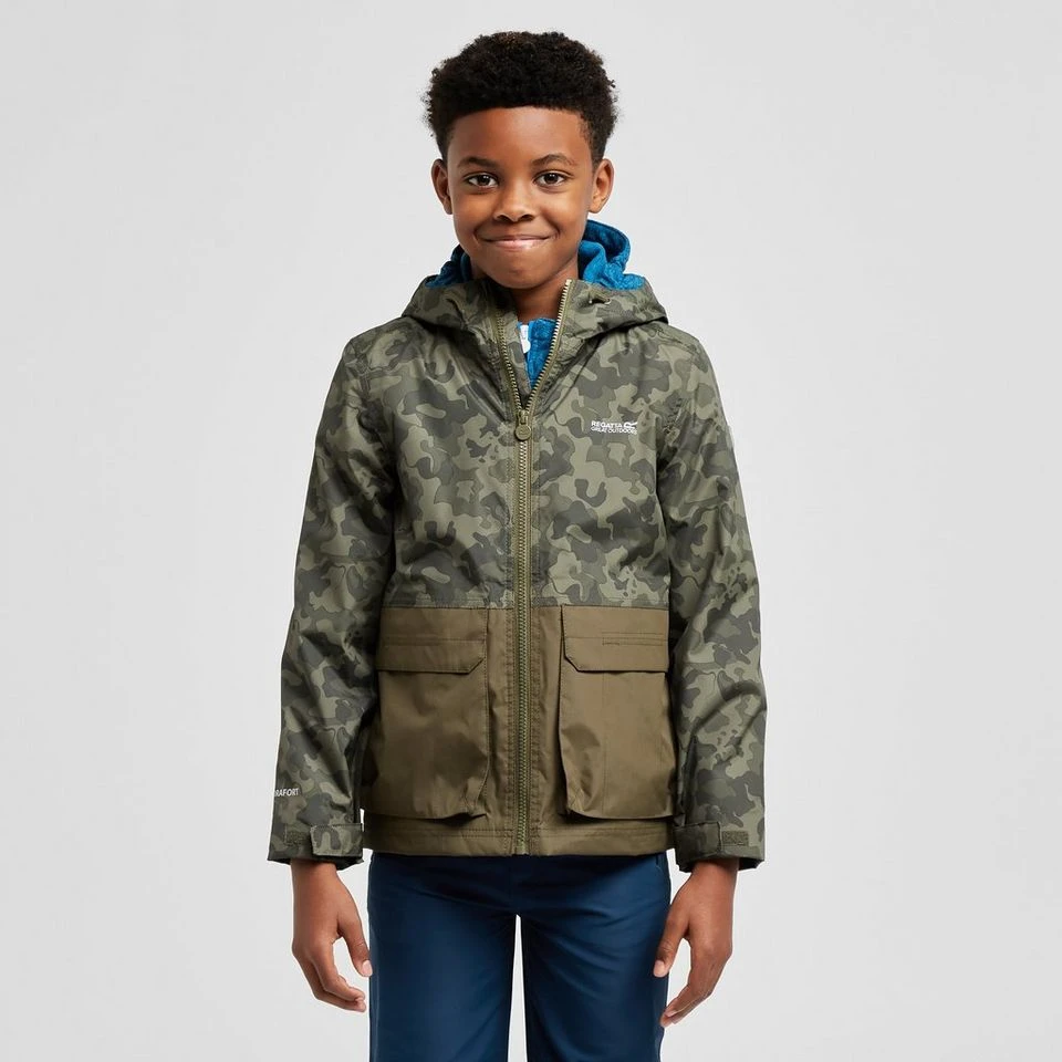 Regatta Kids’ Hywell Waterproof Jacket 1 Regatta Kids’ Hywell Waterproof Jacket