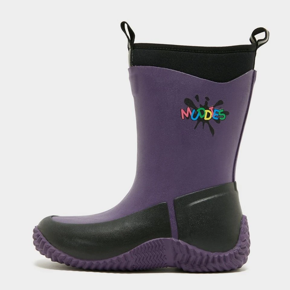 Kids Muddies Icicle 5.0 Wellingtons Violet 1 Kids Muddies Icicle 5.0 Wellingtons Violet