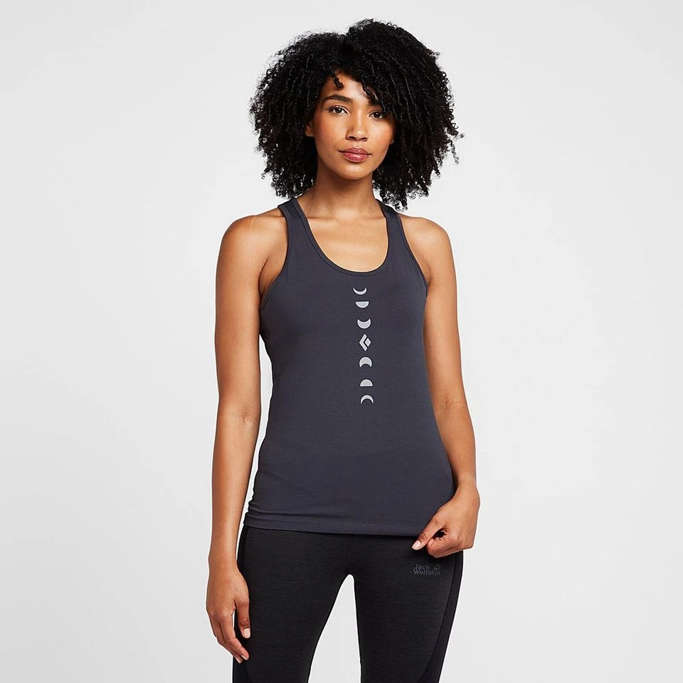 Black Diamond Women's Icon Full Moon Tank Top 1 Black Diamond Women's Icon Full Moon Tank Top