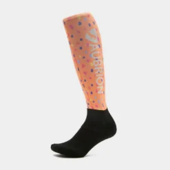 Childs Hyde Park Socks Orange Spot