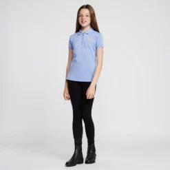 Childs Parsons Tech Polo Shirt Sky Blue -Fashion Shop go 575432 c