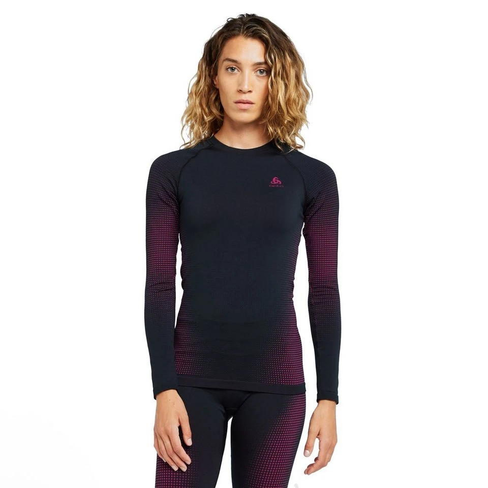 Odlo Women’s Performance Warm Eco Crew Neck Baselayer Top 7 Odlo Women’s Performance Warm Eco Crew Neck Baselayer Top - Image 7