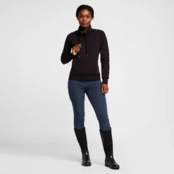 Womens Organic Remy Cotton Sweatshirt Black 10 Womens Organic Remy Cotton Sweatshirt Black -Fashion Shop go 576956 c