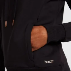 Womens Organic Remy Cotton Sweatshirt Black 12 Womens Organic Remy Cotton Sweatshirt Black -Fashion Shop go 576956 e