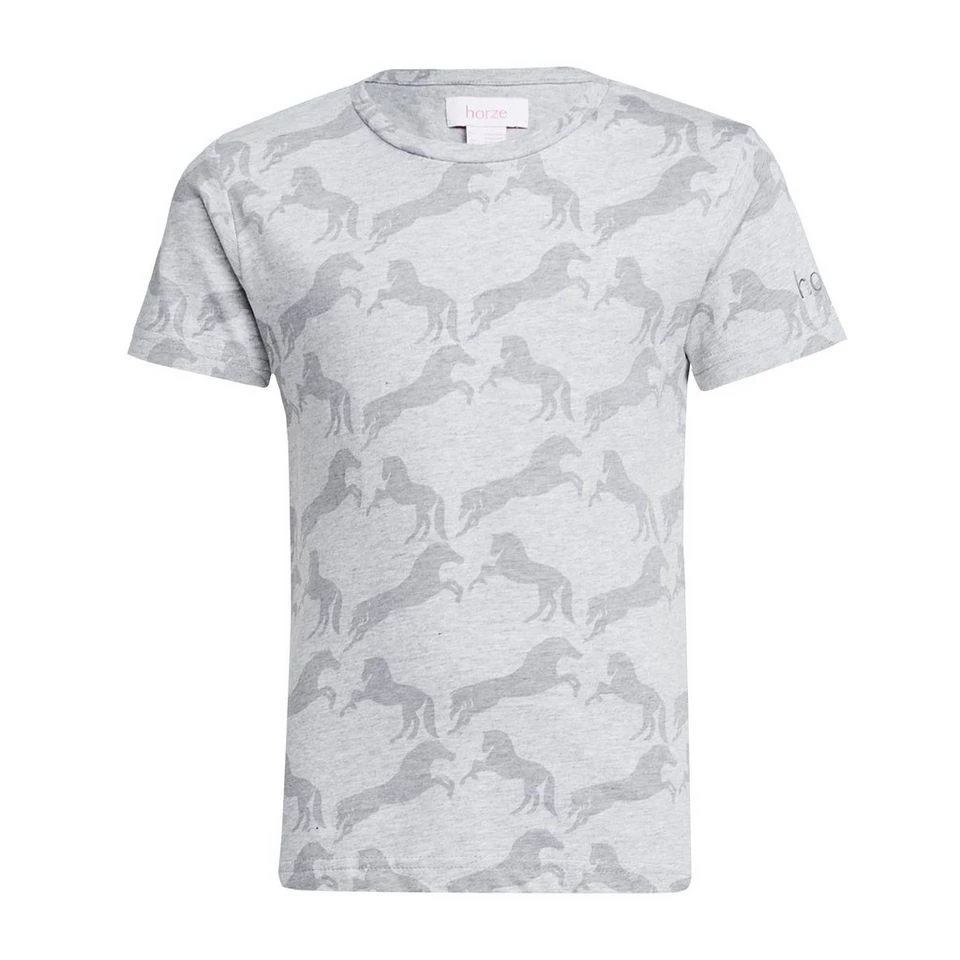 Childs Organic Micky Printed Cotton T-Shirt Ash Grey 6 Childs Organic Micky Printed Cotton T-Shirt Ash Grey - Image 6