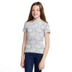 Childs Organic Micky Printed Cotton T-Shirt Ash Grey 13 Childs Organic Micky Printed Cotton T-Shirt Ash Grey -Fashion Shop go 576973 z