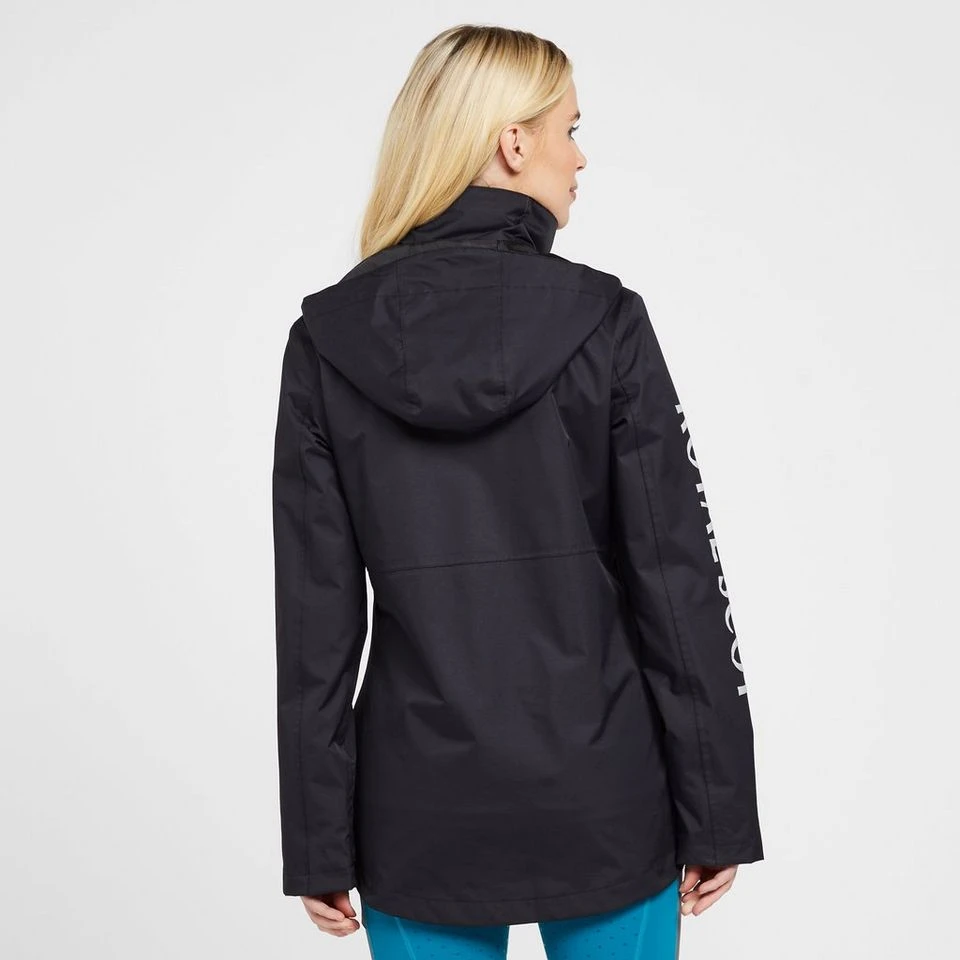 Womens Waterproof Riding Jacket Black 2 Womens Waterproof Riding Jacket Black - Image 2