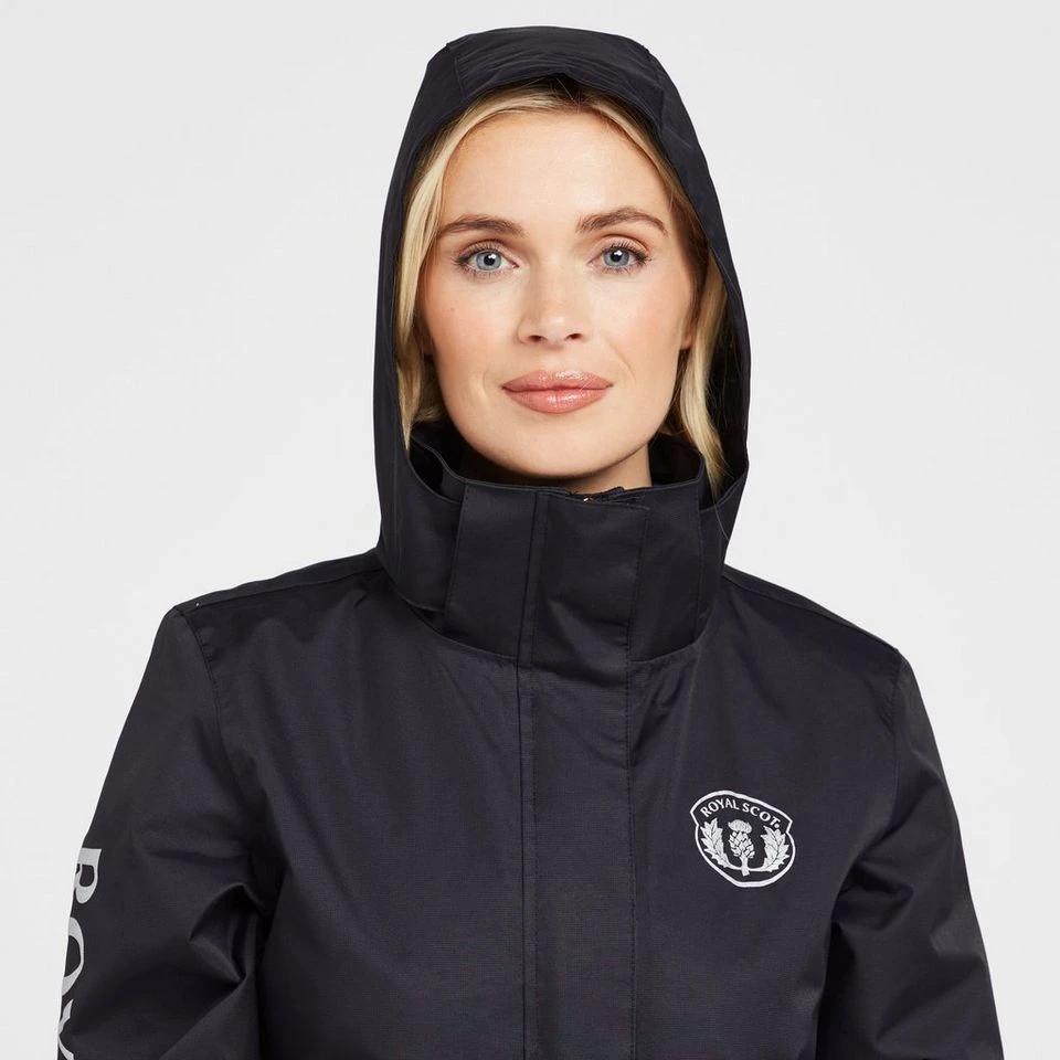 Womens Waterproof Riding Jacket Black 4 Womens Waterproof Riding Jacket Black - Image 4