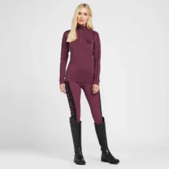Women's Full Seat Riding Tights In Wine 11 Women's Full Seat Riding Tights In Wine -Fashion Shop go 600894 c