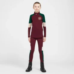 Kids' Eastcote Riding Tights Wine -Fashion Shop go 614411 c