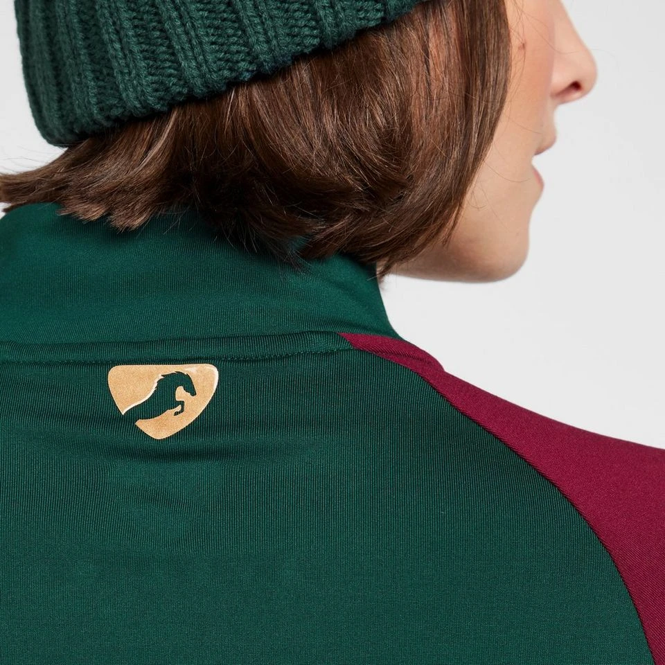 Womens Newbury Long Sleeved Base Layer Dark Green 5 Womens Newbury Long Sleeved Base Layer Dark Green - Image 5