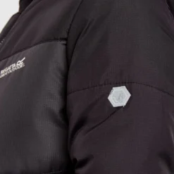 Regatta Kids' Lofthouse VI Insulated Jacket Ash Dark Grey Black -Fashion Shop go 618890 h