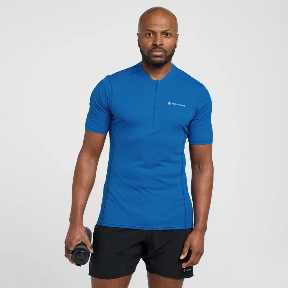 Montane Men's Dart Nano Zip T-Shirt 1 Montane Men's Dart Nano Zip T-Shirt